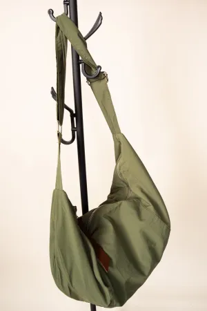 Be Clever Around The World Large Olive Chest Bag