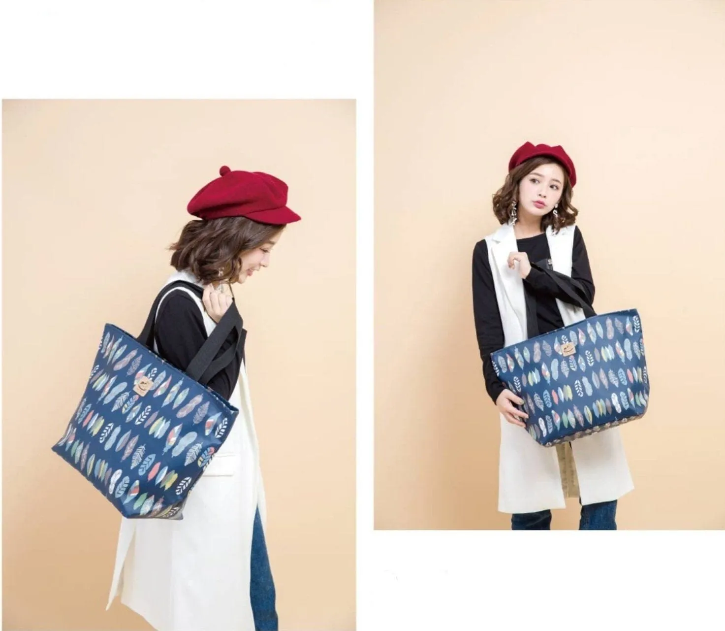 Blue London Large Travel Tote