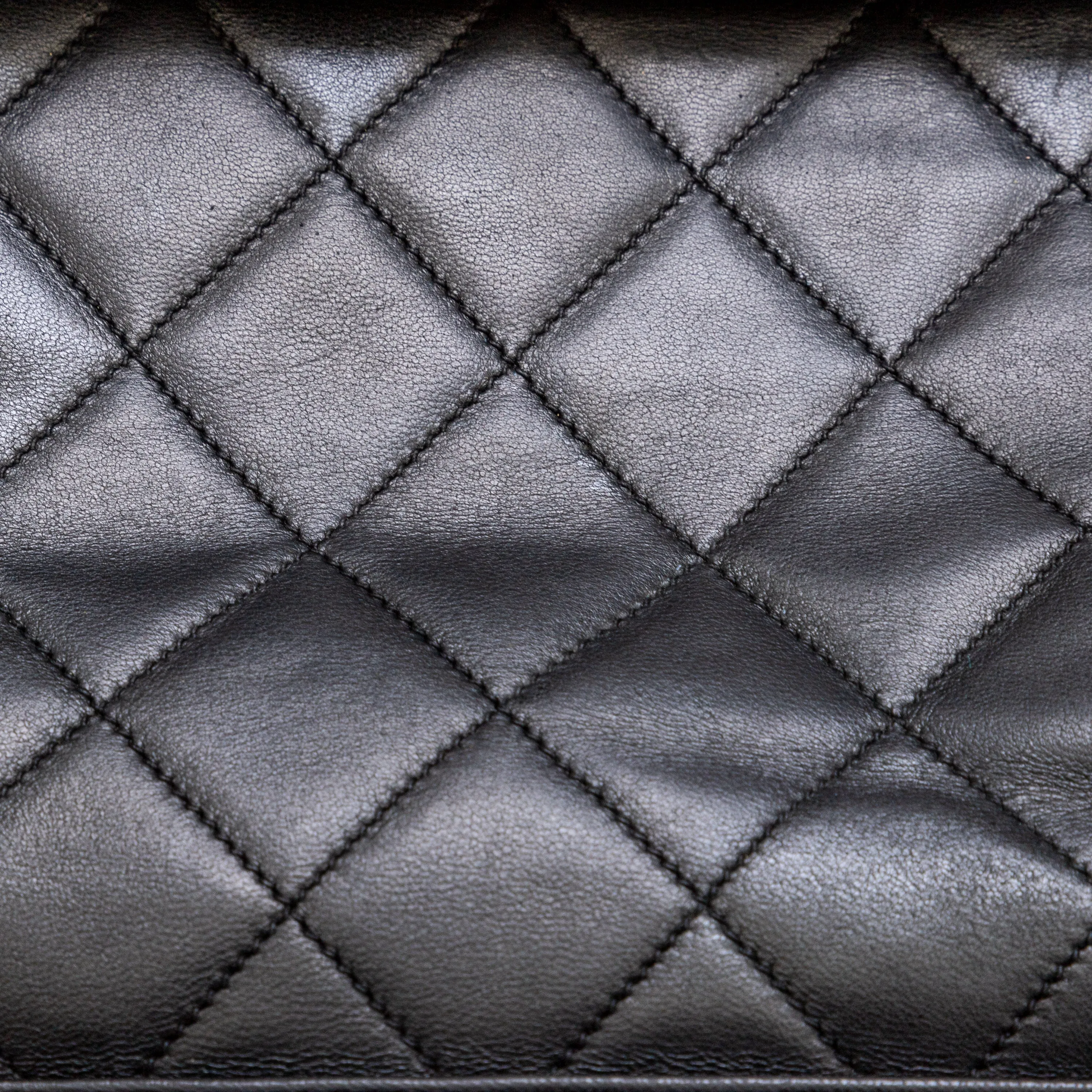 Chanel Vintage Quilted Lambskin Drawstring Backpack - '90s