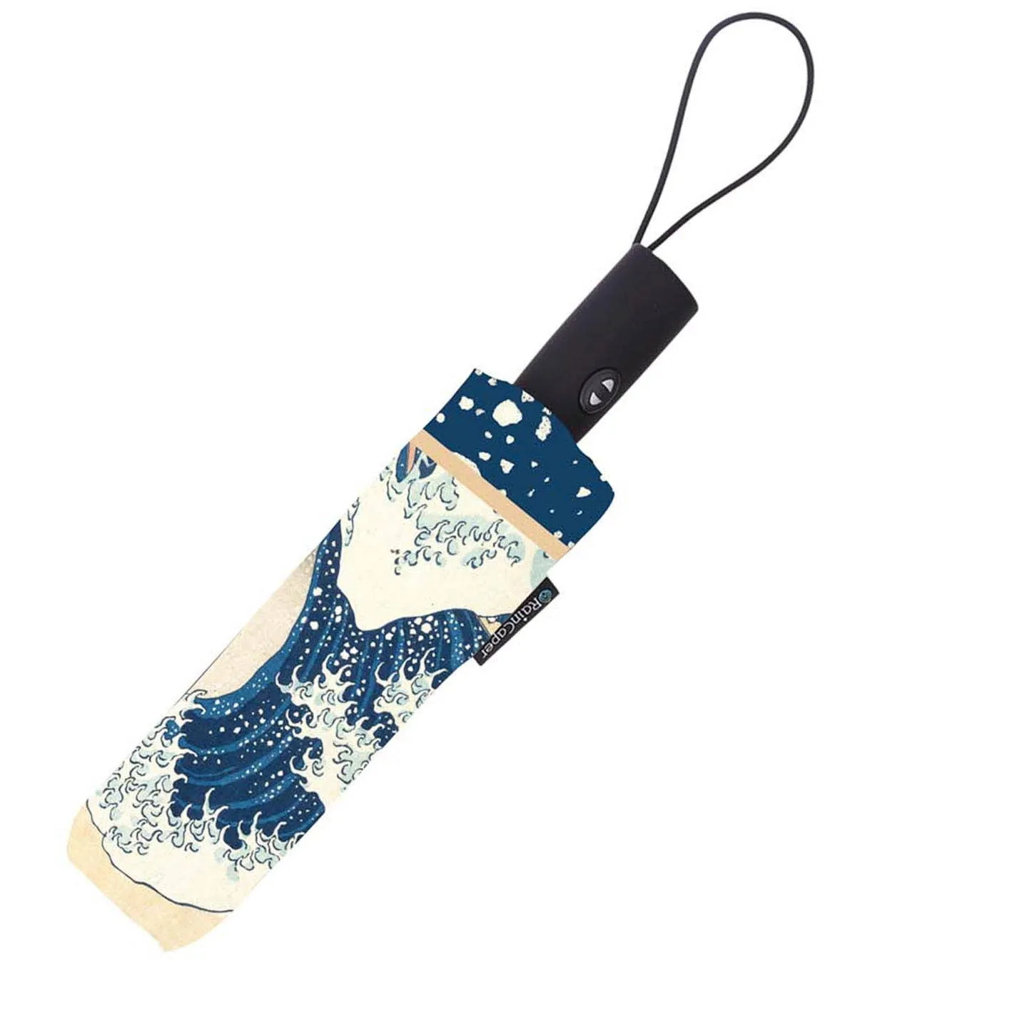 Hokusai "The Great Wave" Folding Travel Umbrella