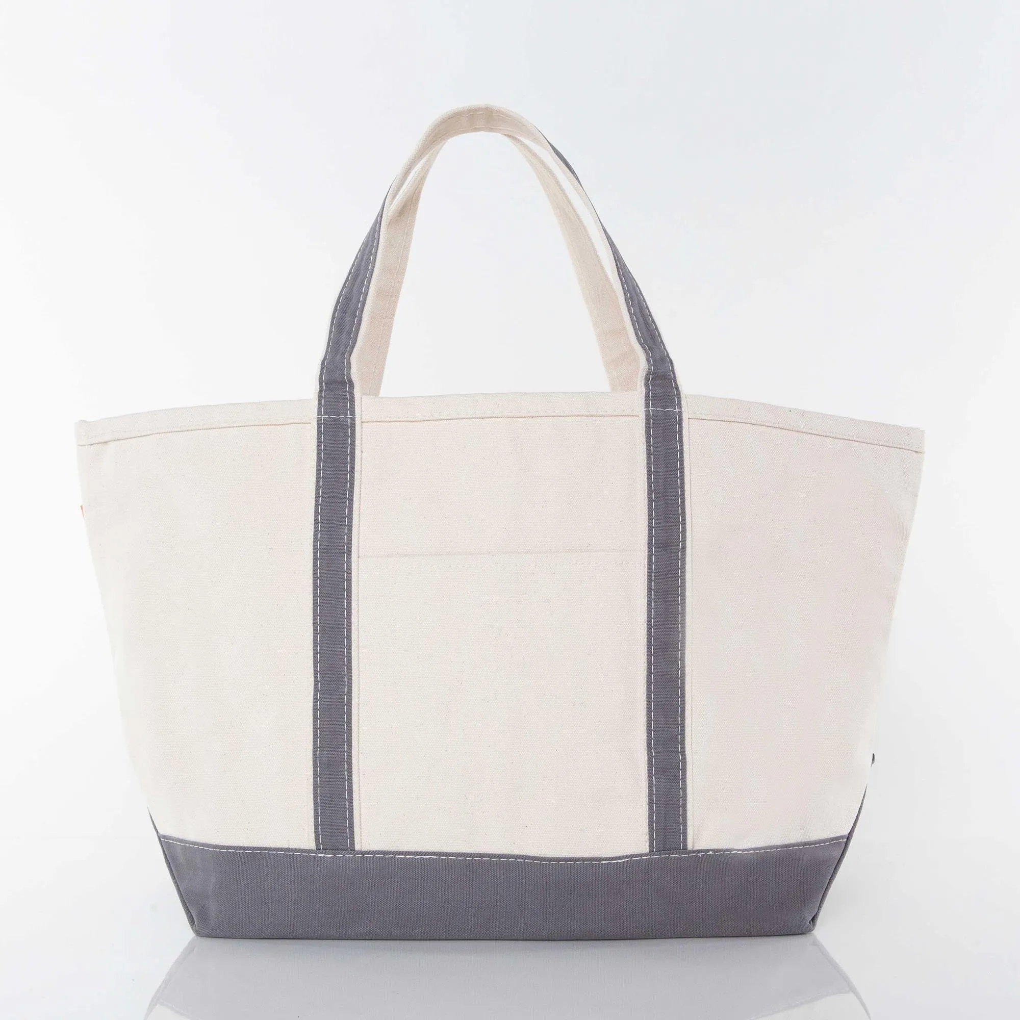 Large Canvas Boat Tote-Various Colors