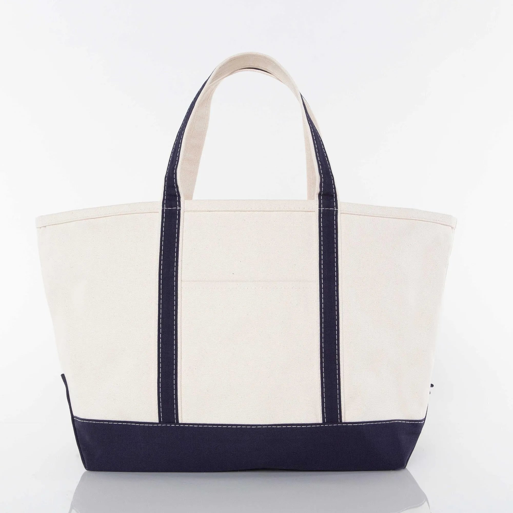 Large Canvas Boat Tote-Various Colors
