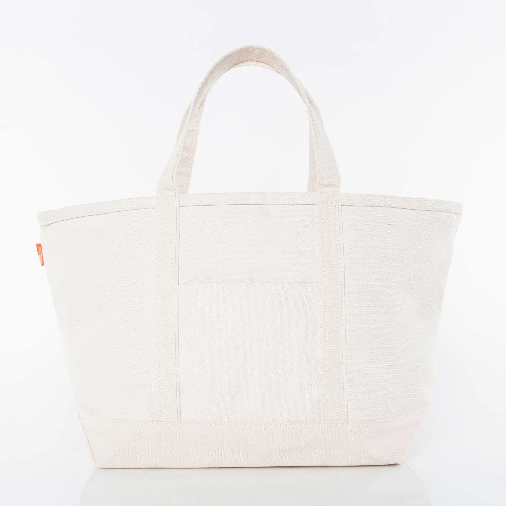 Large Canvas Boat Tote-Various Colors
