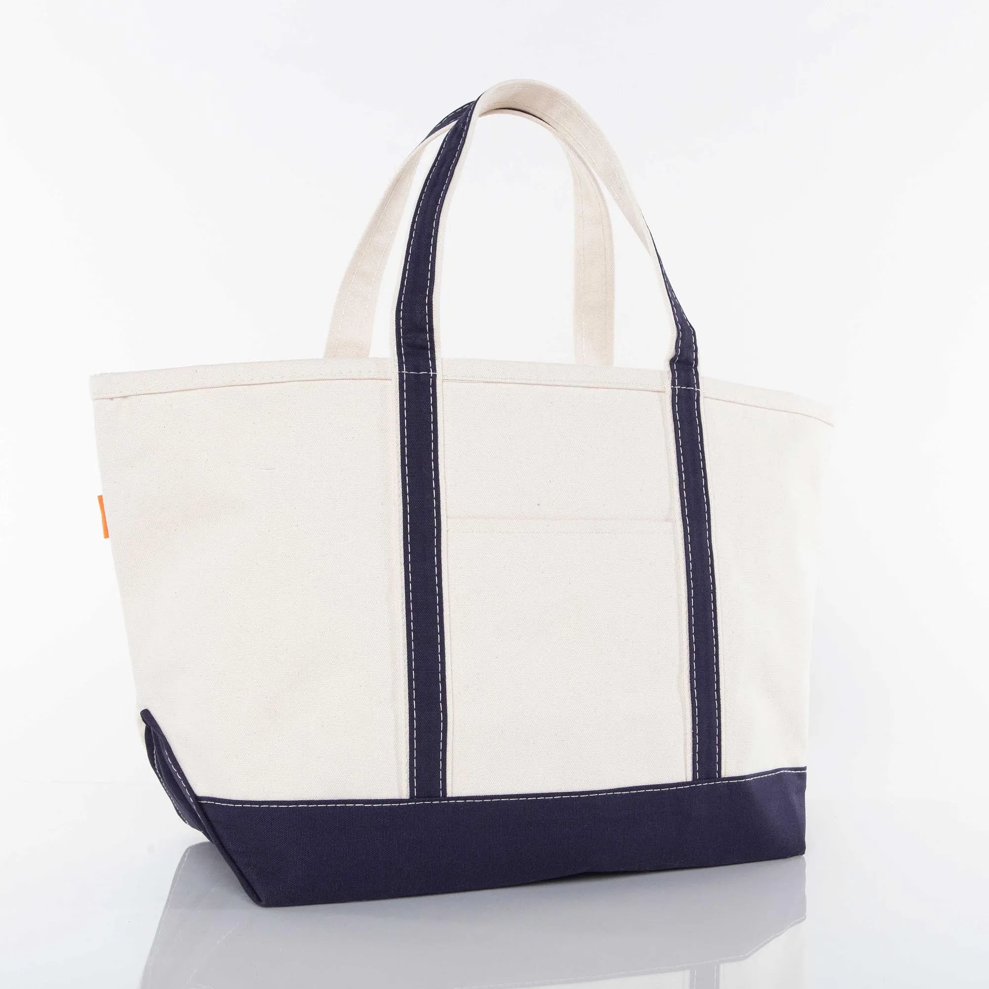 Large Canvas Boat Tote-Various Colors