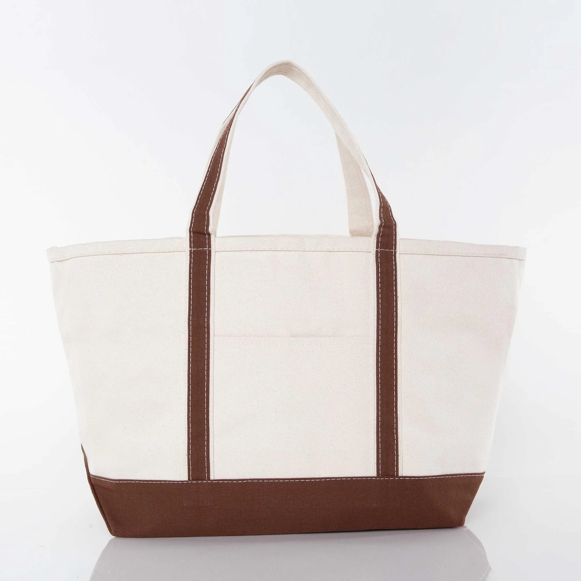 Large Canvas Boat Tote-Various Colors