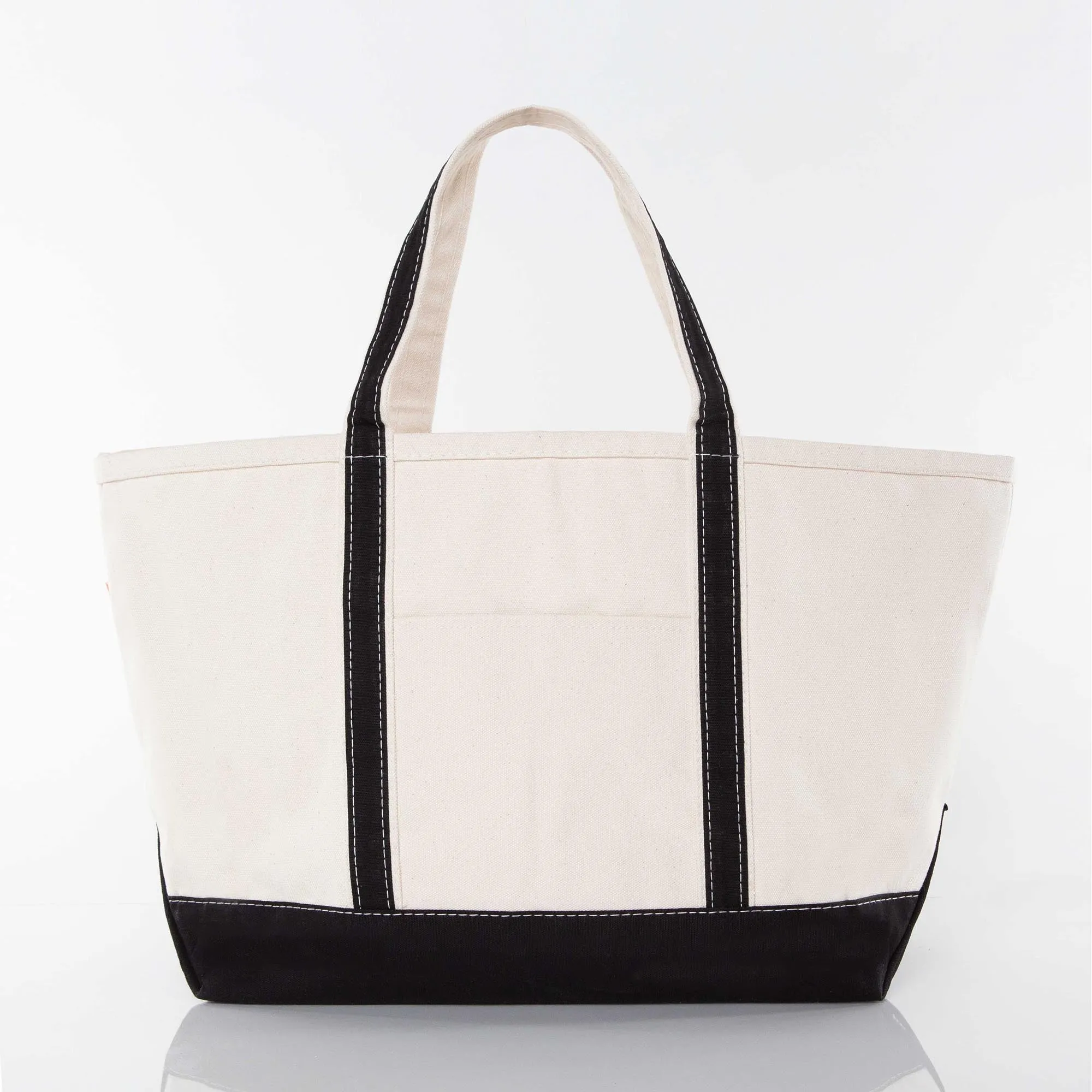 Large Canvas Boat Tote-Various Colors