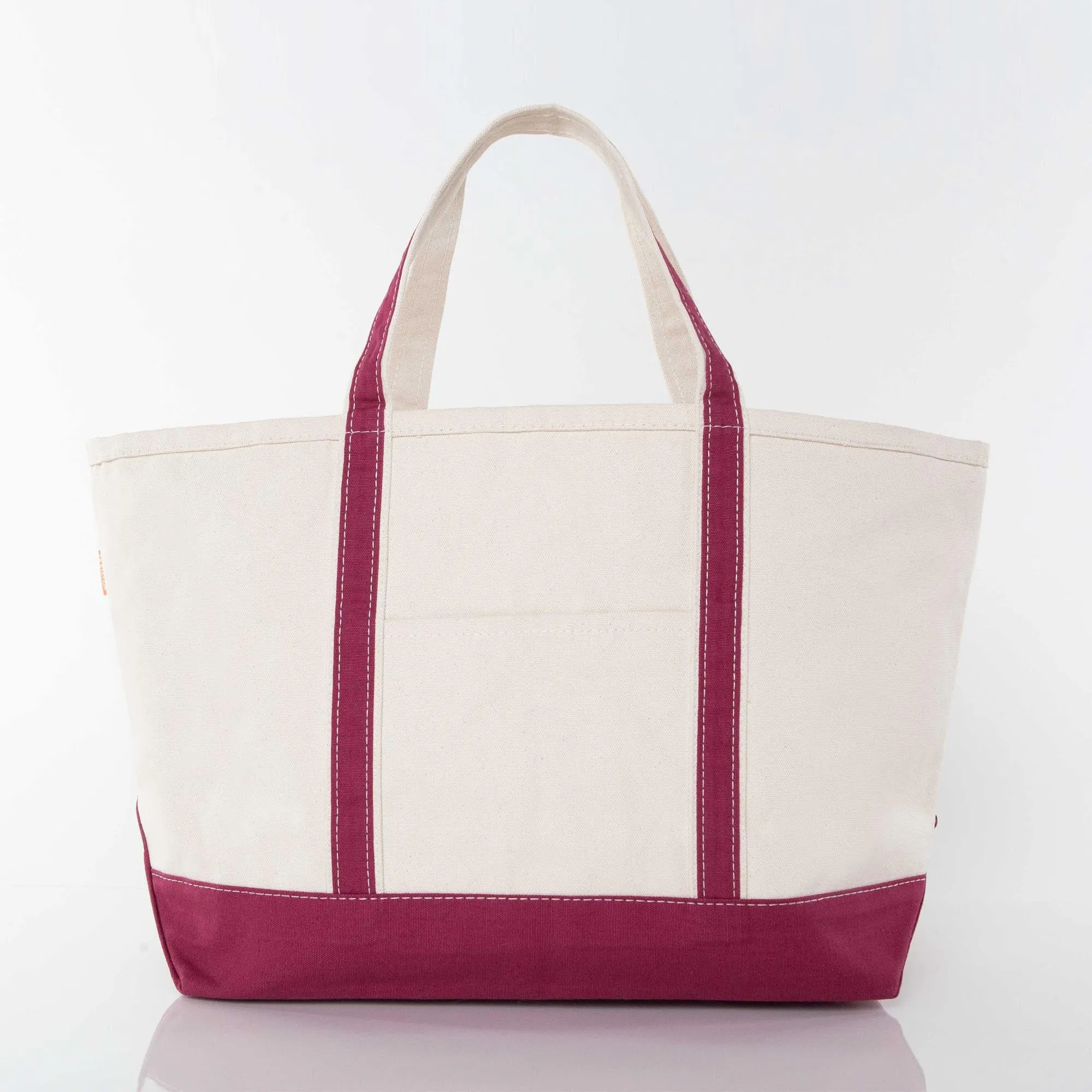 Large Canvas Boat Tote-Various Colors