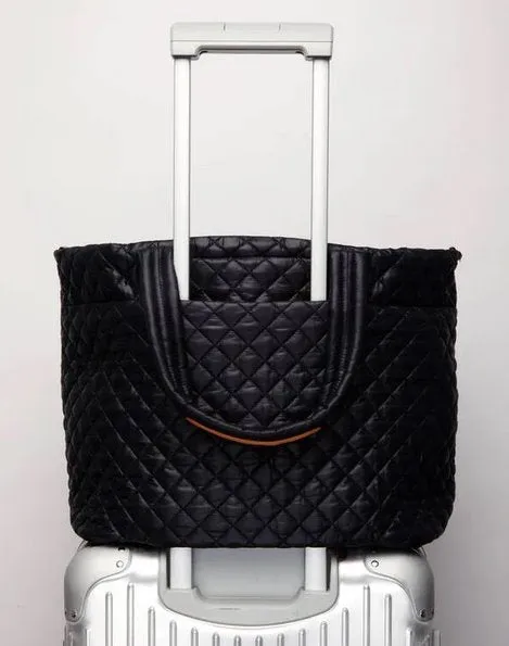 Large Metro Tote Deluxe Black