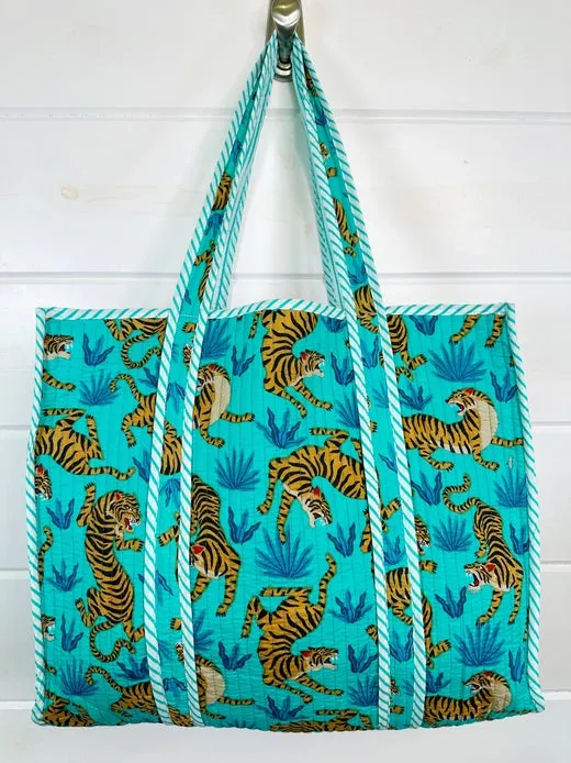 Quilted Tote Bag