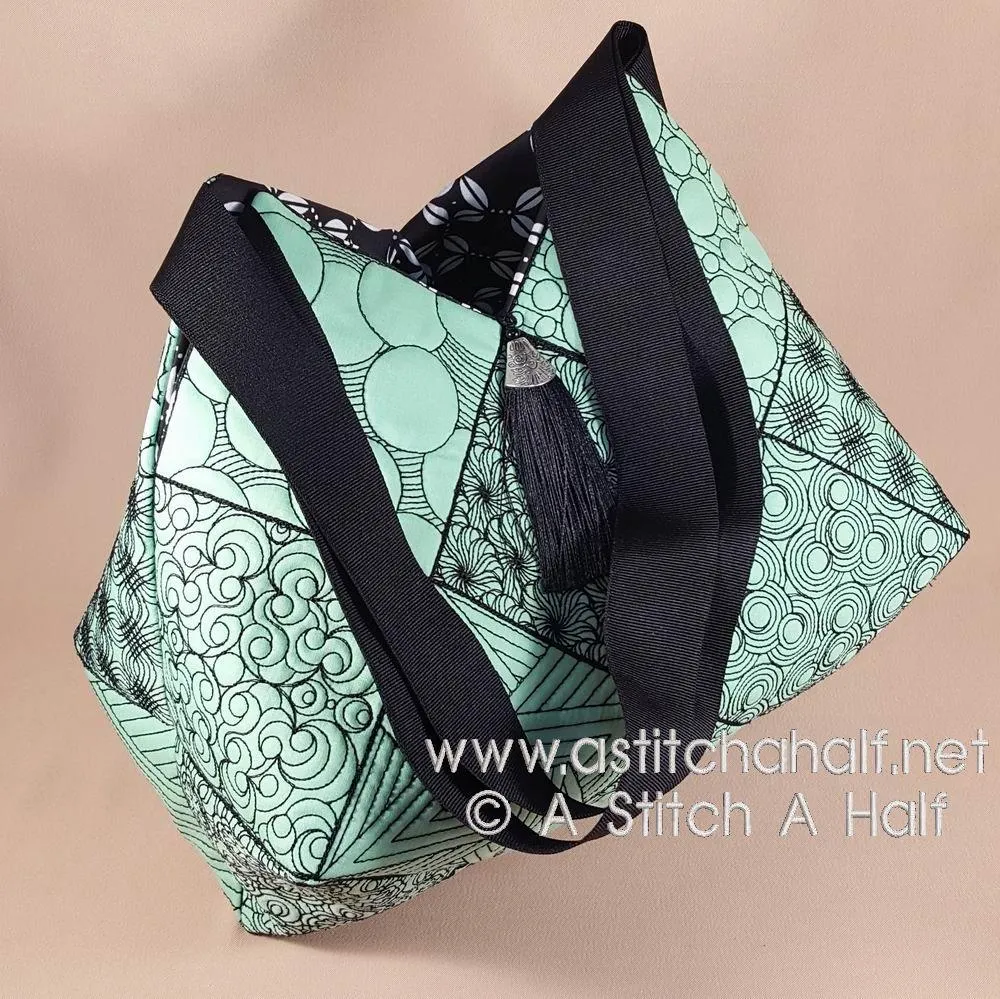 Reiko Japanese Quilt Blocks and Tote Bag