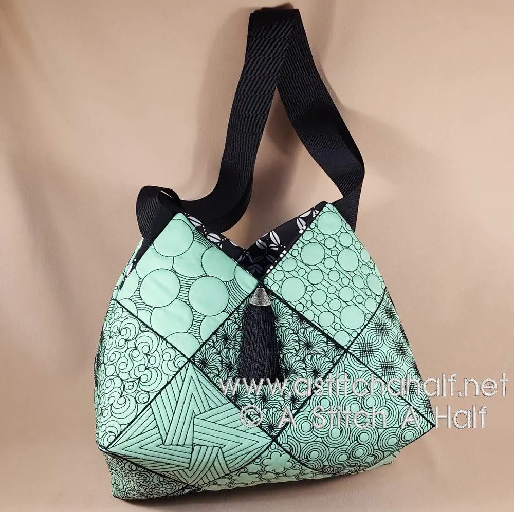Reiko Japanese Quilt Blocks and Tote Bag