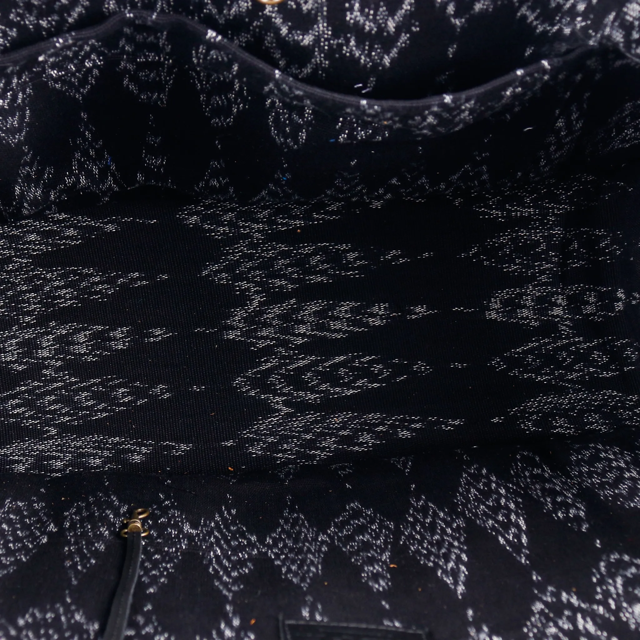 THE PERFECT TRAVEL TOTE - OOAK HUIPIL - BLACK - NO. 12806