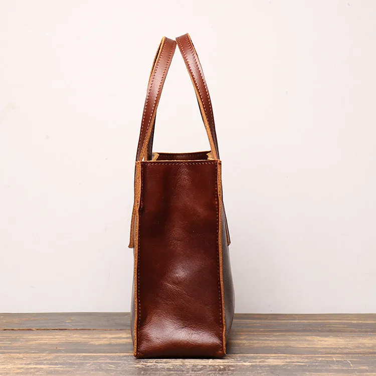 Vintage Women Leather Small Square Handbags L9017