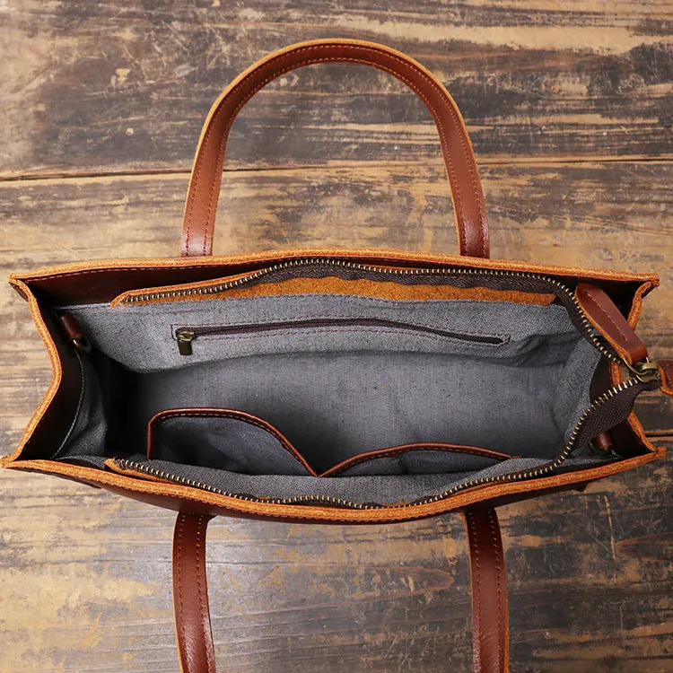 Vintage Women Leather Small Square Handbags L9017
