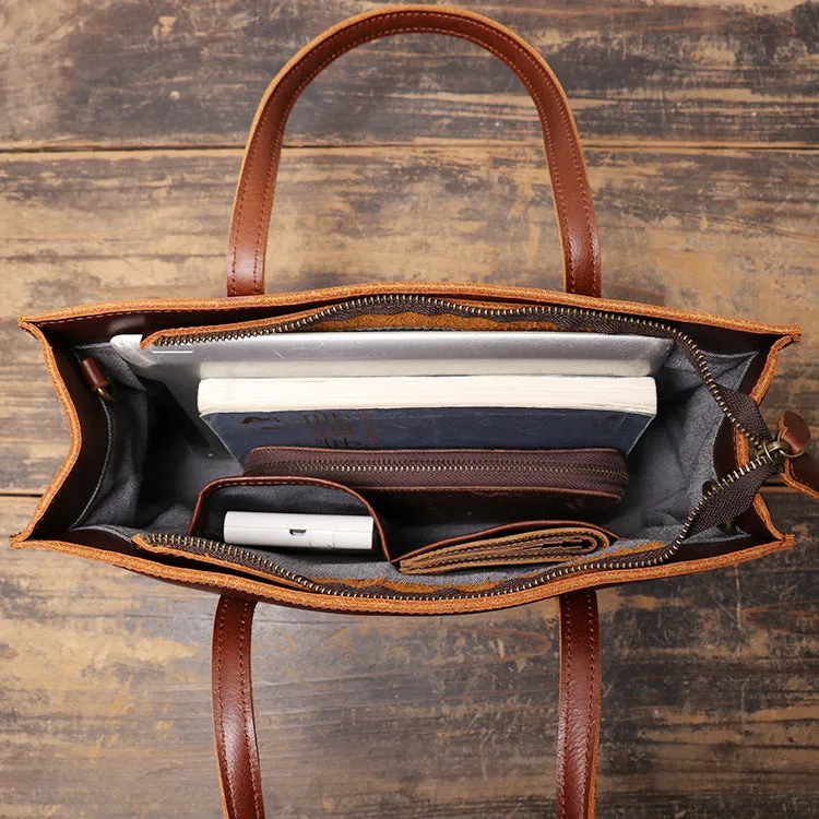 Vintage Women Leather Small Square Handbags L9017