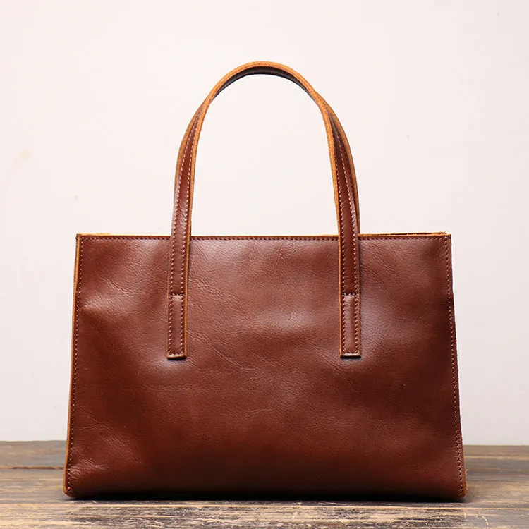 Vintage Women Leather Small Square Handbags L9017